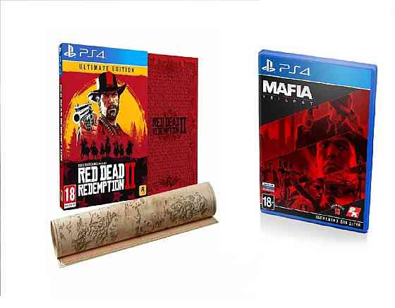 RDR 2 2 Ultimate Edition & Mafia Trilogy PS4 