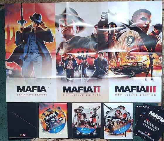 RDR 2 2 Ultimate Edition & Mafia Trilogy PS4 