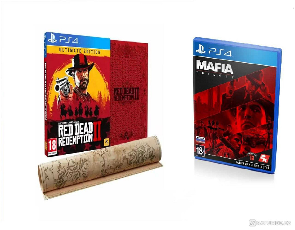 RDR 2 2 Ultimate Edition & Mafia Trilogy PS4  - изображение 1