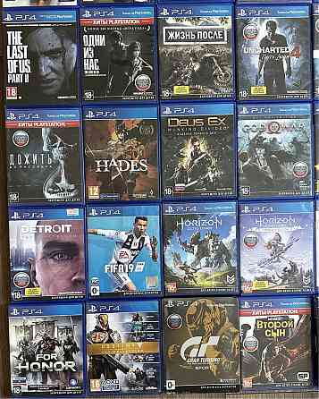 Диски на PlayStation 4 PlayStation 5 игры 