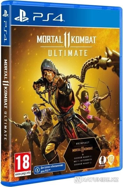 MK11; Fifa22; GTA V; UFC 4 и другие игры на (PS4) оригинальный диски  - изображение 8