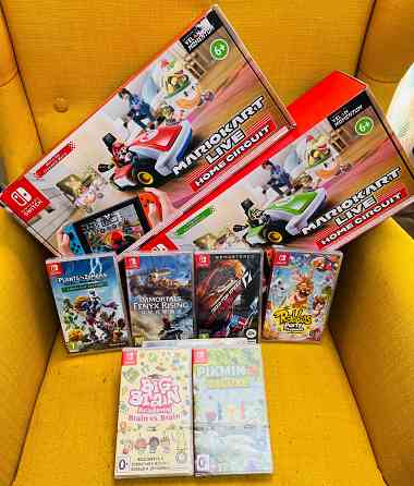 Игры для Nintendo Switch Mortal Kombat; Minecraft; Party Rabbits; NfS 