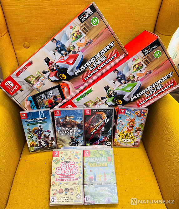 Игры для Nintendo Switch Mortal Kombat; Minecraft; Party Rabbits; NfS  - изображение 2