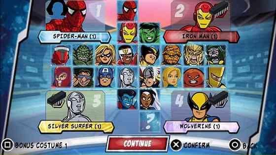 игра Marvel Super Hero Squad для PSP 