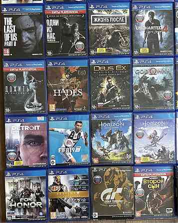 Диски игры на PlayStation 4 и Ps 5 