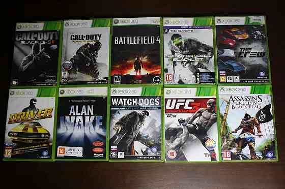 Xbox 360 диски x box 360 игры 