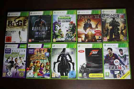 Xbox 360 диски x box 360 игры 