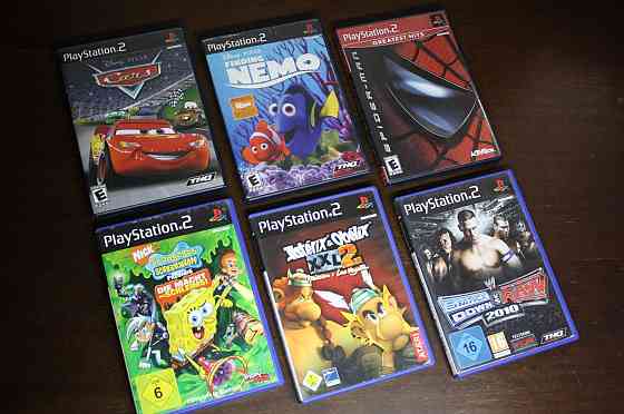 Playstation 2 Диски PS2 Лицензия 