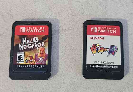 Игры на Nintendo switch 