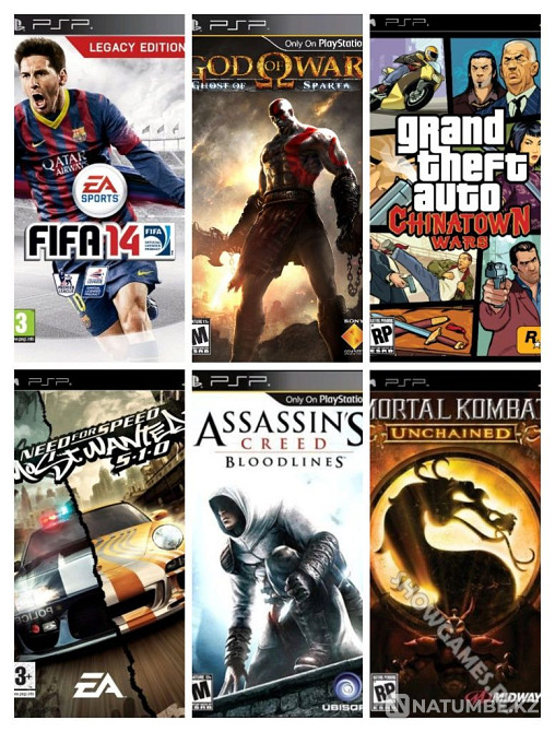 50 games for psp + flash drive + firmware  - photo 1