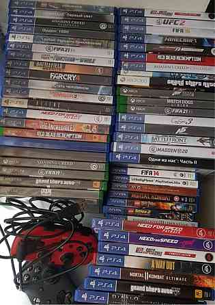Продам ИГРЫ от приставок для Xbox One ps4 PSVITA 