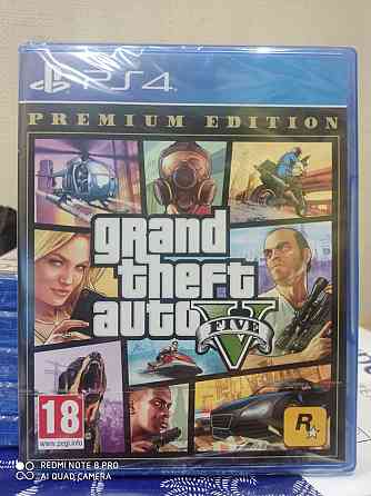 Gta 5 Premium Edition новый диск в упаковке на Ps4 и Ps5 