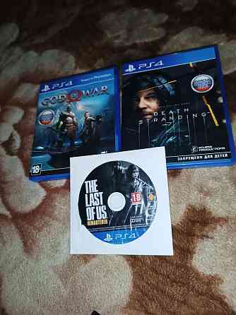 Игры на PS4 3 игры за 15000В отличном состоянии без царапин 