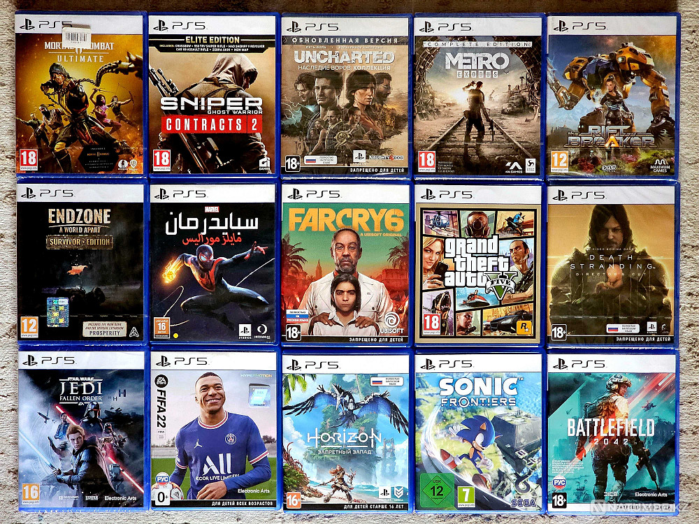 Игры диски на Sony Playstation 5  - изображение 1