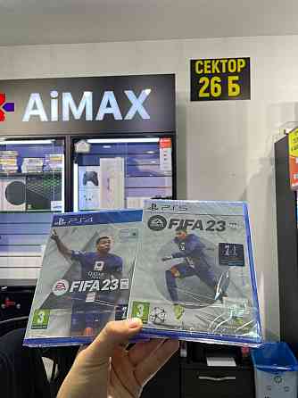 Новинка! Диск FIFA 23 PS4/PS5 Playstation 4/5 игра / New! Каспи Red/QR 