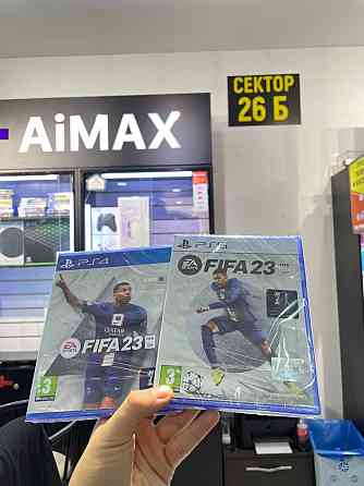 Новинка! Диск FIFA 23 PS4/PS5 Playstation 4/5 игра / New! Каспи Red/QR 