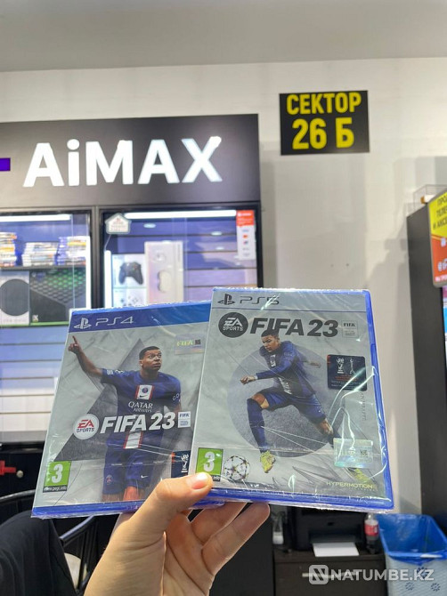 Новинка! Диск FIFA 23 PS4/PS5 Playstation 4/5 игра / New! Каспи Red/QR  - изображение 2