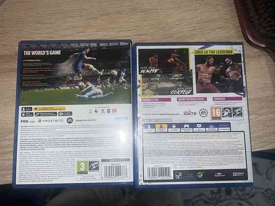 Диск UFC4 и FIFA23 