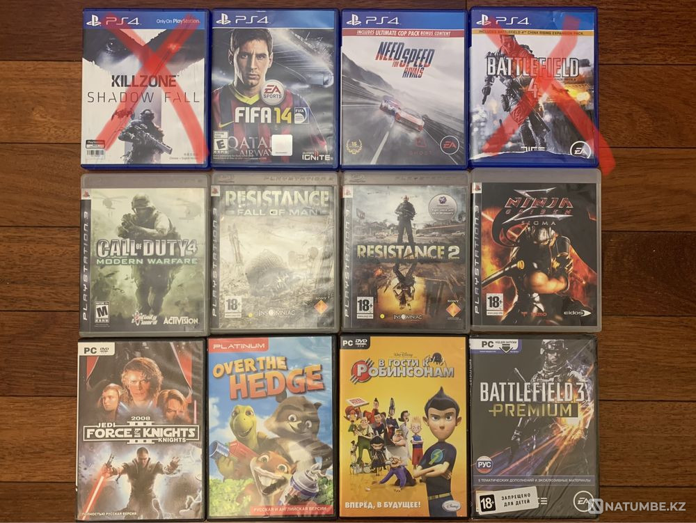 Ps4; ps3; pc диски  - изображение 1