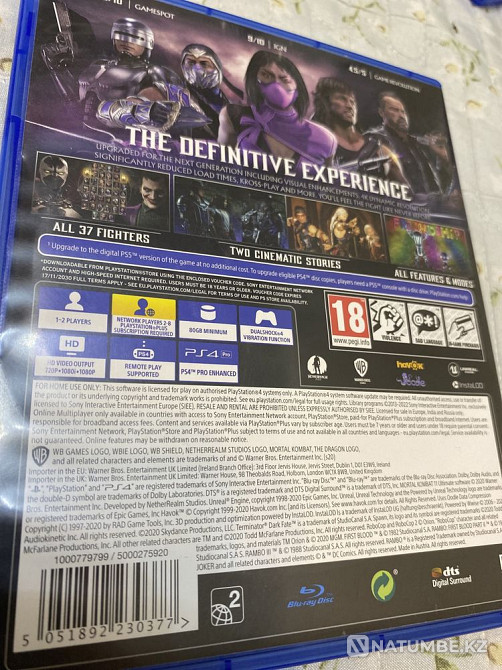 Games for PS 4 Mortal Kombat 11 and FIFA 23  - photo 2