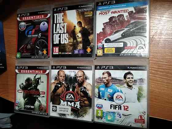 Диски на PS3 