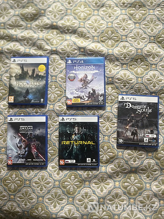 Selling ps5 games; demon souls; return; hogwarts legacy  - photo 1