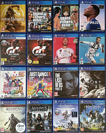 Assorted game discs for PlayStation 4 and PlayStation 5  - photo 3