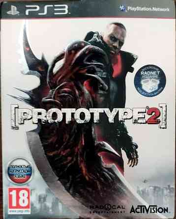 PS3 Prototype II оригинальный диск 