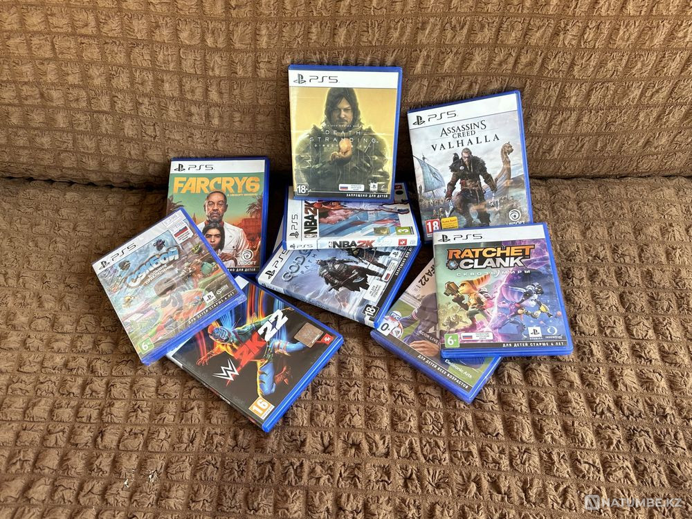 Диски на Sony Playstation 5 игры разные новые Б/у диски пс 5 ps 5  - изображение 3