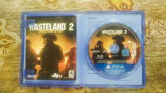 Диск с игрой "Wasteland 2" для Playstation 4 / PS4 