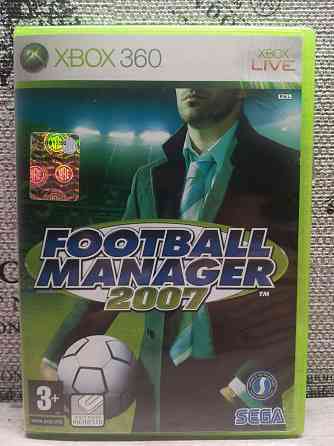 Игра; диск на Xbox 360 football manager 2007 
