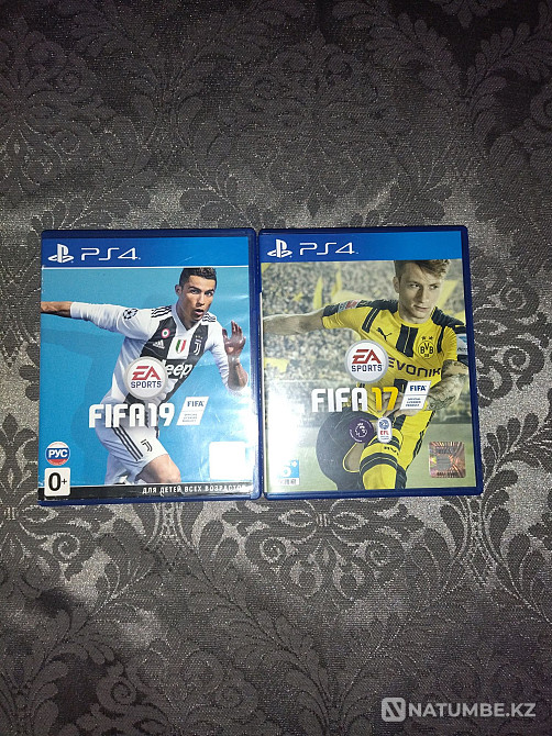 Диски Fifa 17; Fifa 19 в хорошем состоянии. Гарантия 3 месяца  - изображение 1