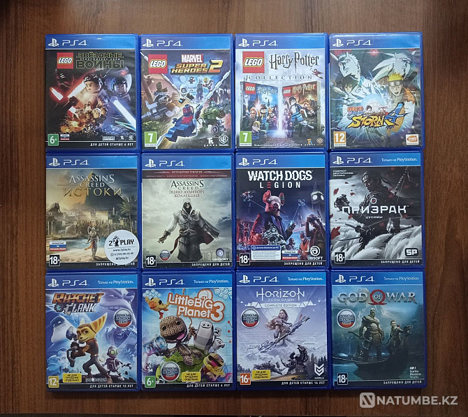 Games on ps4 and ps5 GTA; fifa; atomic heart God of war spider injustice ps  - photo 4