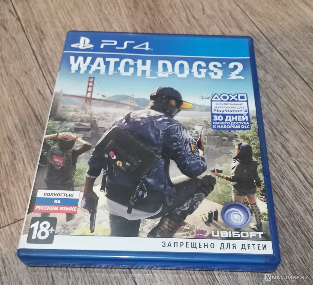 Игры на ps4 Watch dogs 2 Uncharted 4  - изображение 1