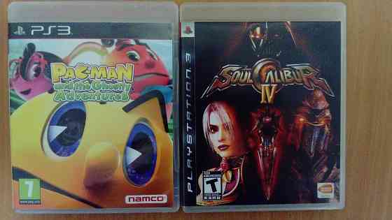 Игры PS3: Infamous; Resistance 3; SoulCalibur; Pacman (возможен обмен) 