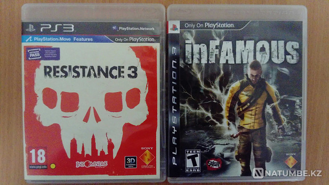 PS3 Games: Infamous; Resistance 3; SoulCalibur; Pacman (trade possible)  - photo 1