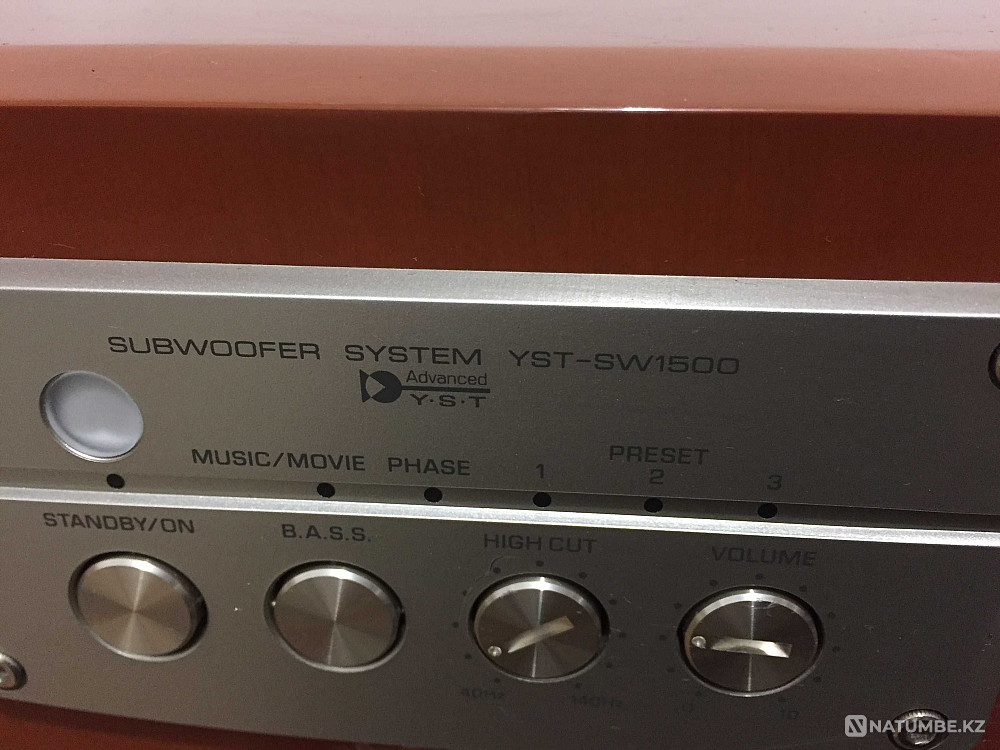 Hi-End subwoofer Yamaha YST-SW1500 RMS 1000 watts (29kg) Almaty - photo 2