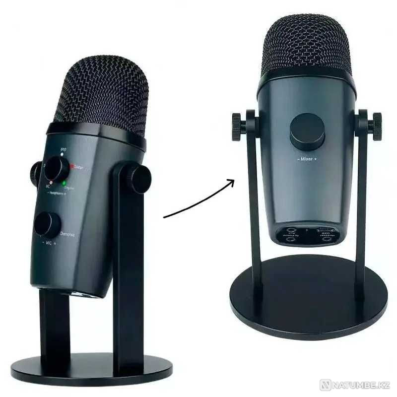 Studio microphone; wired; Jmary MC-PW8 for streaming; sound recordings Almaty - photo 5