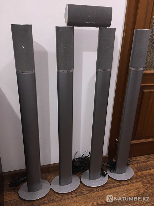 Harman/Kardon 5 х 120w + сабвуфер 150w акустика для кинотеатра Алматы - изображение 1