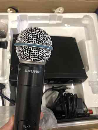 Продам микрофон Shure SLX24 Beta58 Алматы