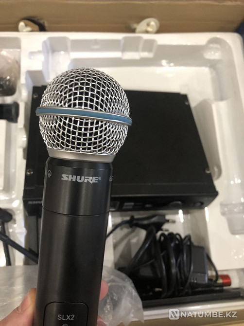 Продам микрофон Shure SLX24 Beta58 Алматы - изображение 2