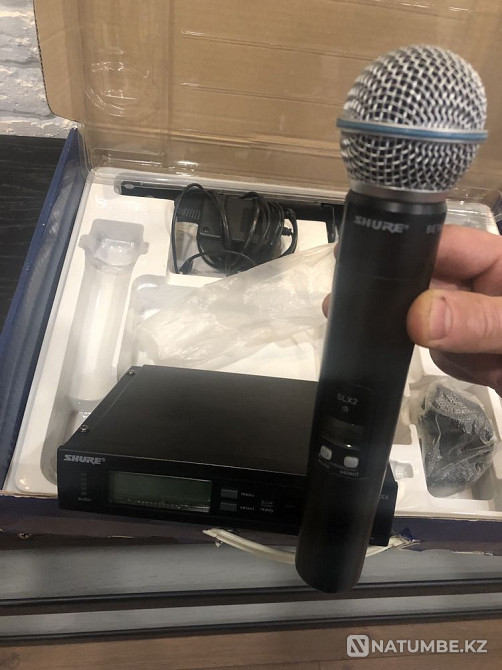 Продам микрофон Shure SLX24 Beta58 Алматы - изображение 4