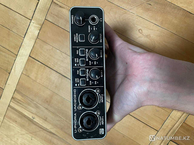 Behringer UMC202HD U-PHORIA аудио картасы  Алматы - изображение 1