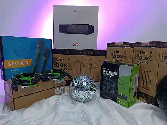 Караоке под ключ AST mini; LD Systems Dave 8 Xs; The box PRO Achat 108 Алматы