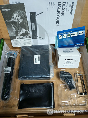 Radio Microphones SHURE BLX4R/BETA 58 Musical Equipment; Columns Almaty - photo 5