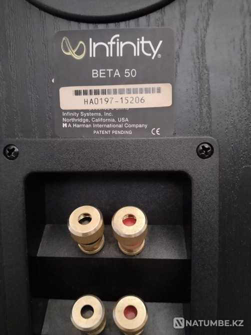 Акустическая система Infinity Betta 50 ;вес каждой 30кг. Алматы - изображение 5
