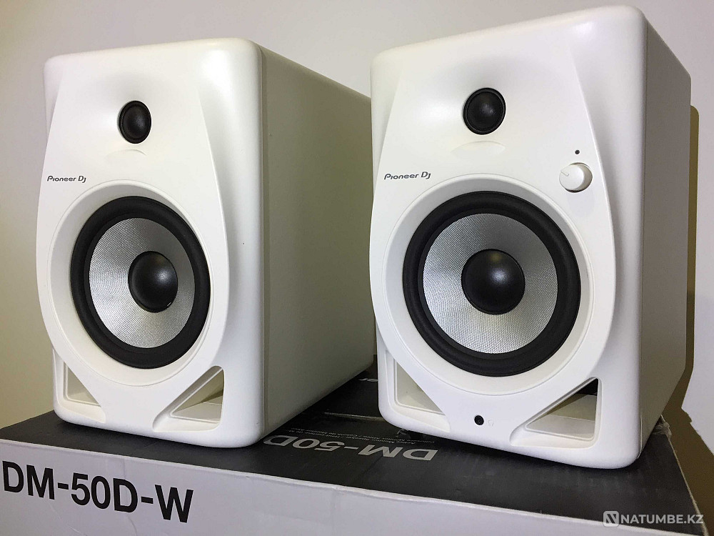 Studio monitors with amplifier PIONEER DJ DM-50D-W nominal 50w Almaty - photo 1