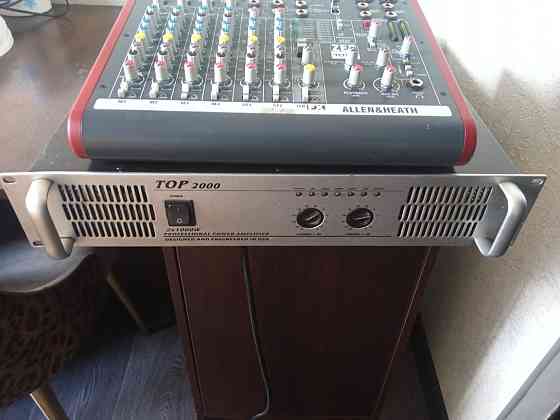 Продаю Усилитель Top -2000 И Пульт Allen Heath Алматы