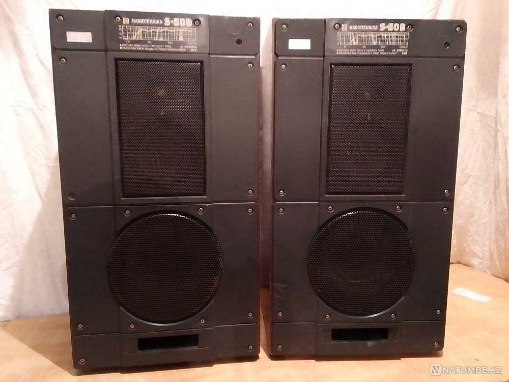 Система акустическая S-50B RADIOTEHNIKA (Hi-Fi звуковые колонки). Алматы - изображение 1