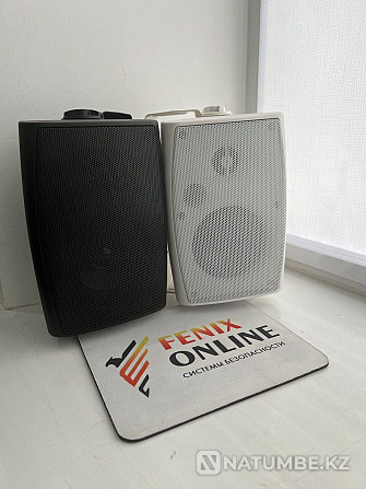 Wall and Ceiling Speakers; Amplifier; Microphone for BACKGROUND music Almaty - photo 1